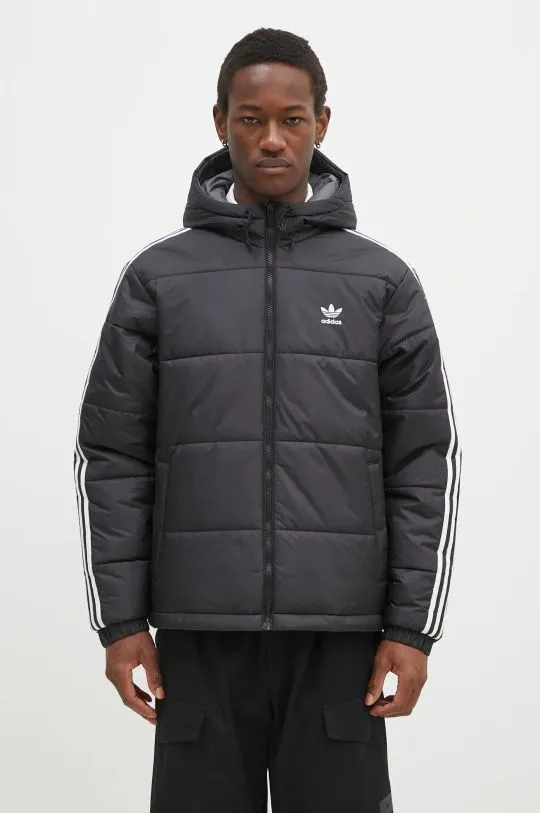 adidas Originals reversible jacket Adicolor Reversible Jacket men's black color JD9071