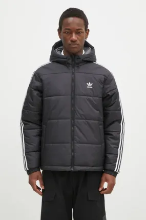 adidas Originals reversible jacket Adicolor Reversible Jacket men's black color JD9071