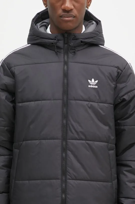 adidas Originals reversible jacket Adicolor Reversible Jacket men's black color JD9071