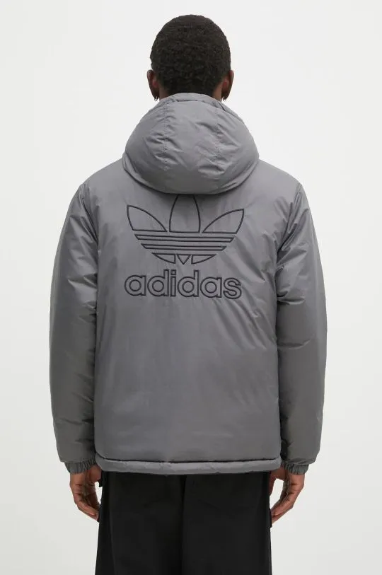 adidas Originals reversible jacket Adicolor Reversible Jacket men's black color JD9071