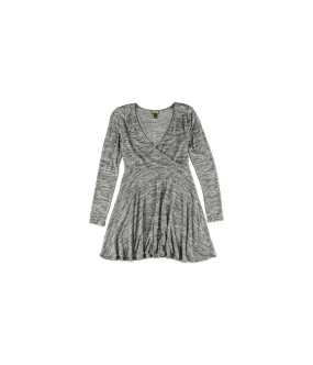 Aeropostale Womens Wrap Front Sweater Dress