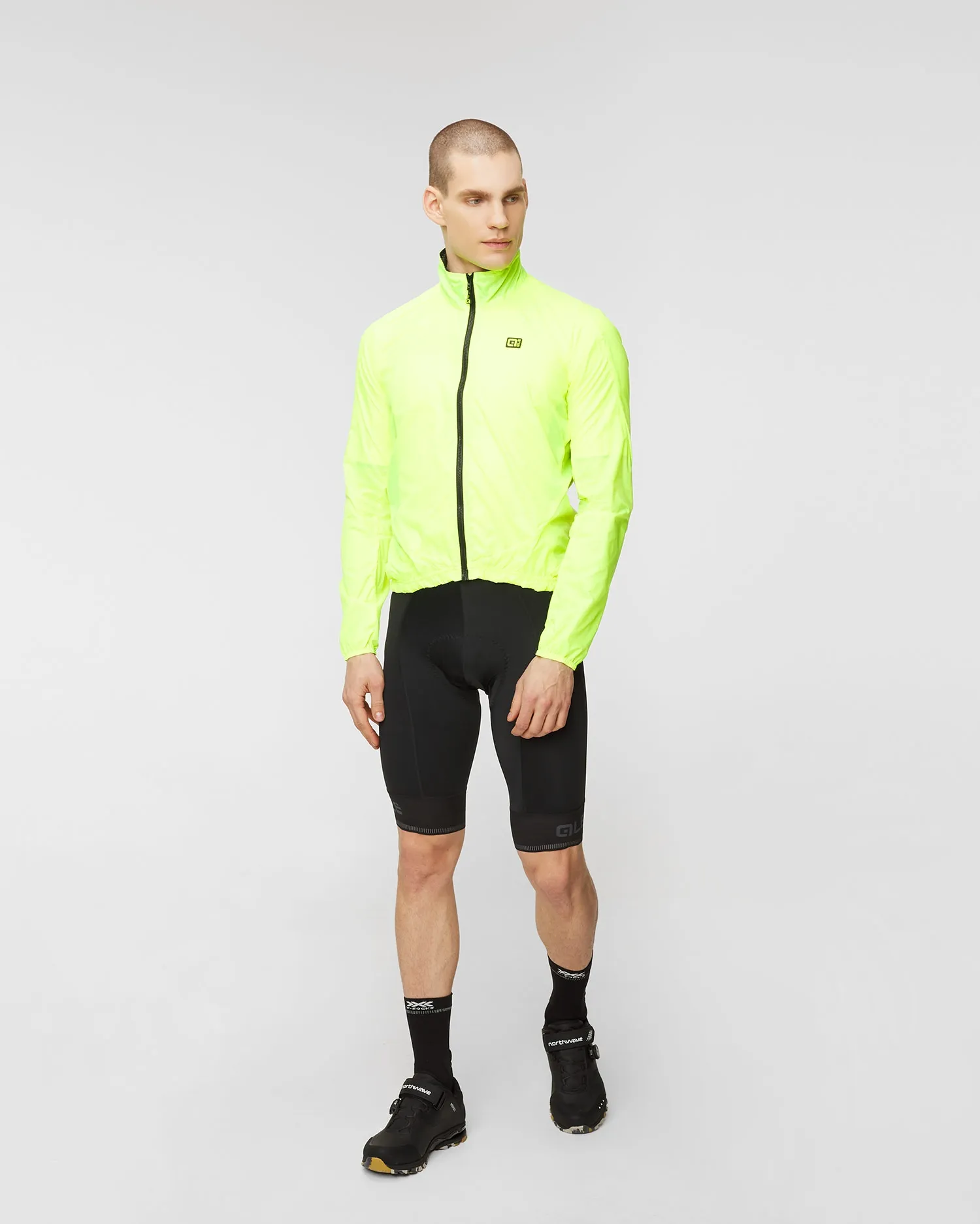 ALE CYCLING LIGHT PACK ALE' jacket L15046019-fluo-yellow