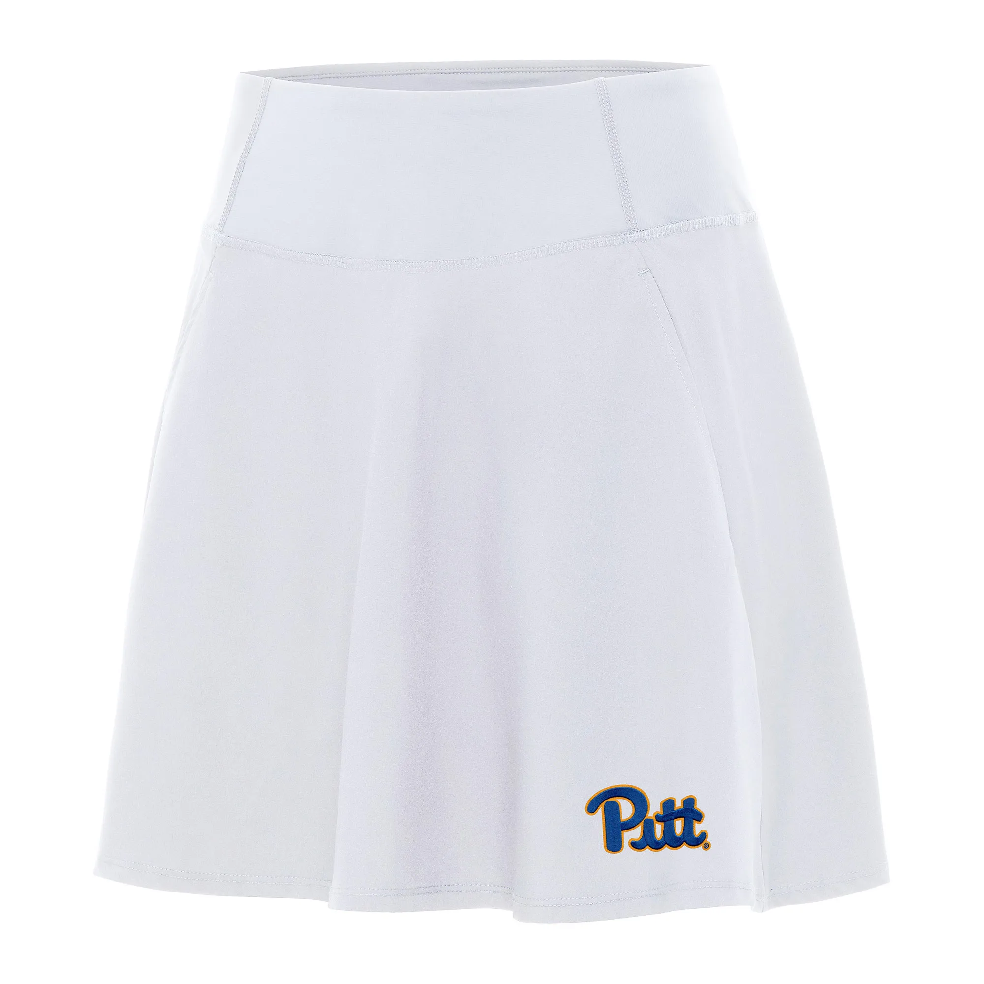 Antigua Pitt Panthers Women's White Chip Skort