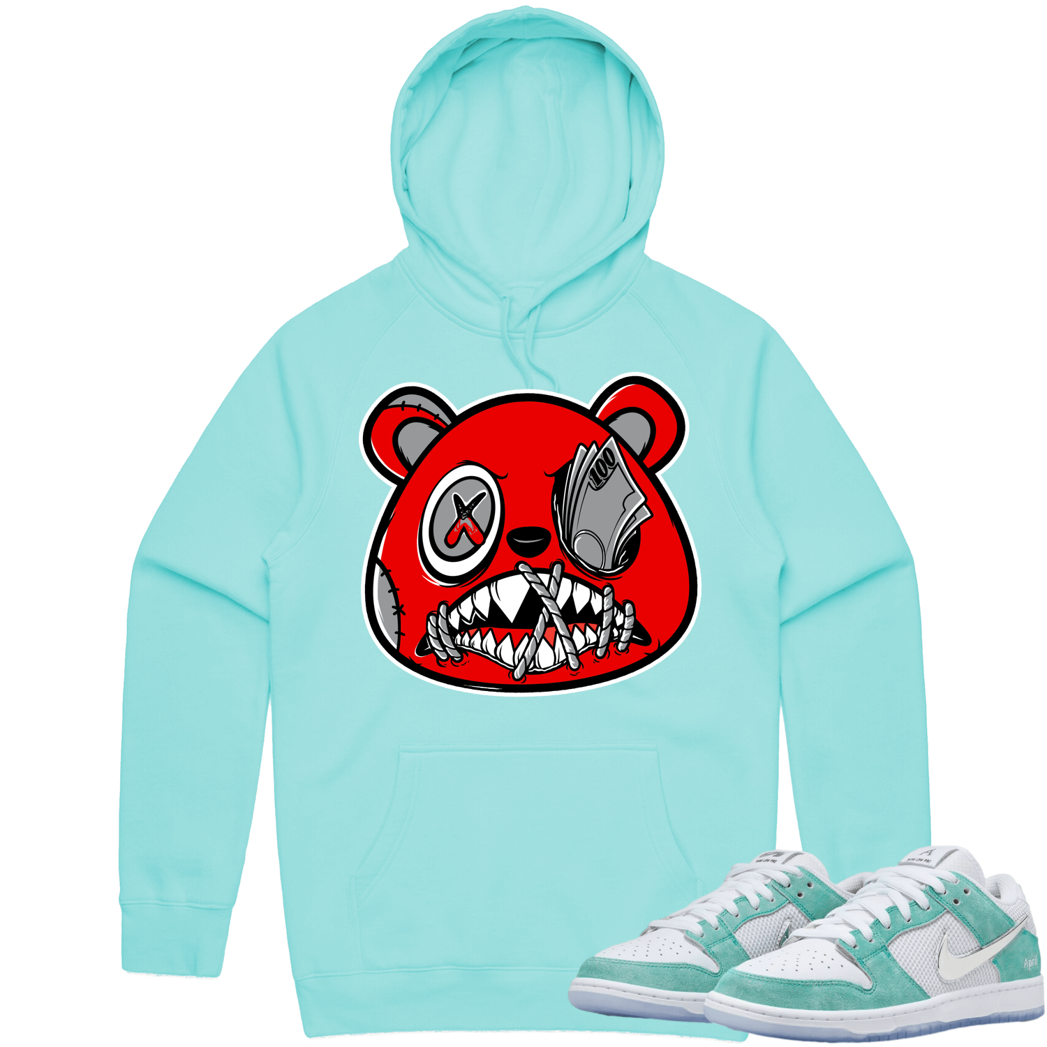 April Dunks Hoodie to Match - ANGRY MONEY TALKS BAWS