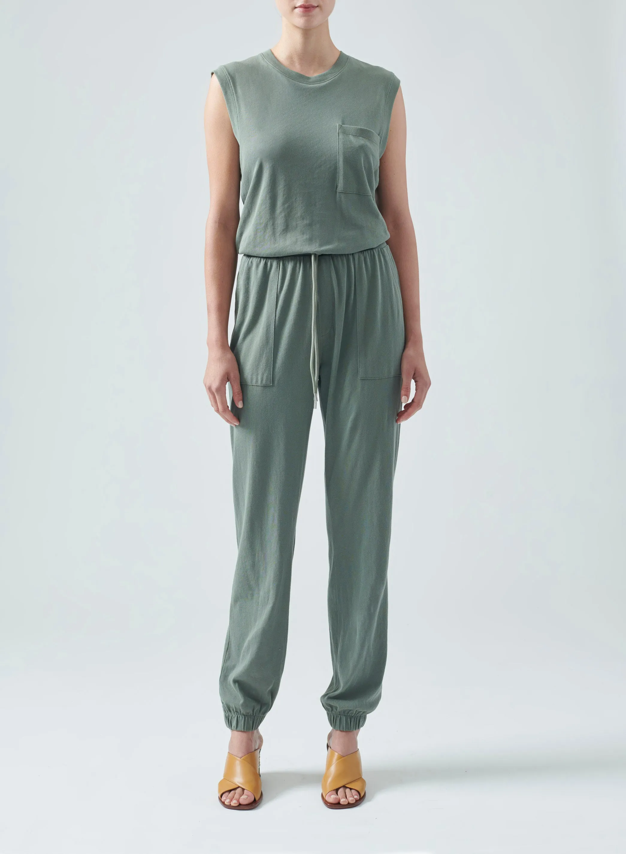 ATM Sleeveless Jumpsuit