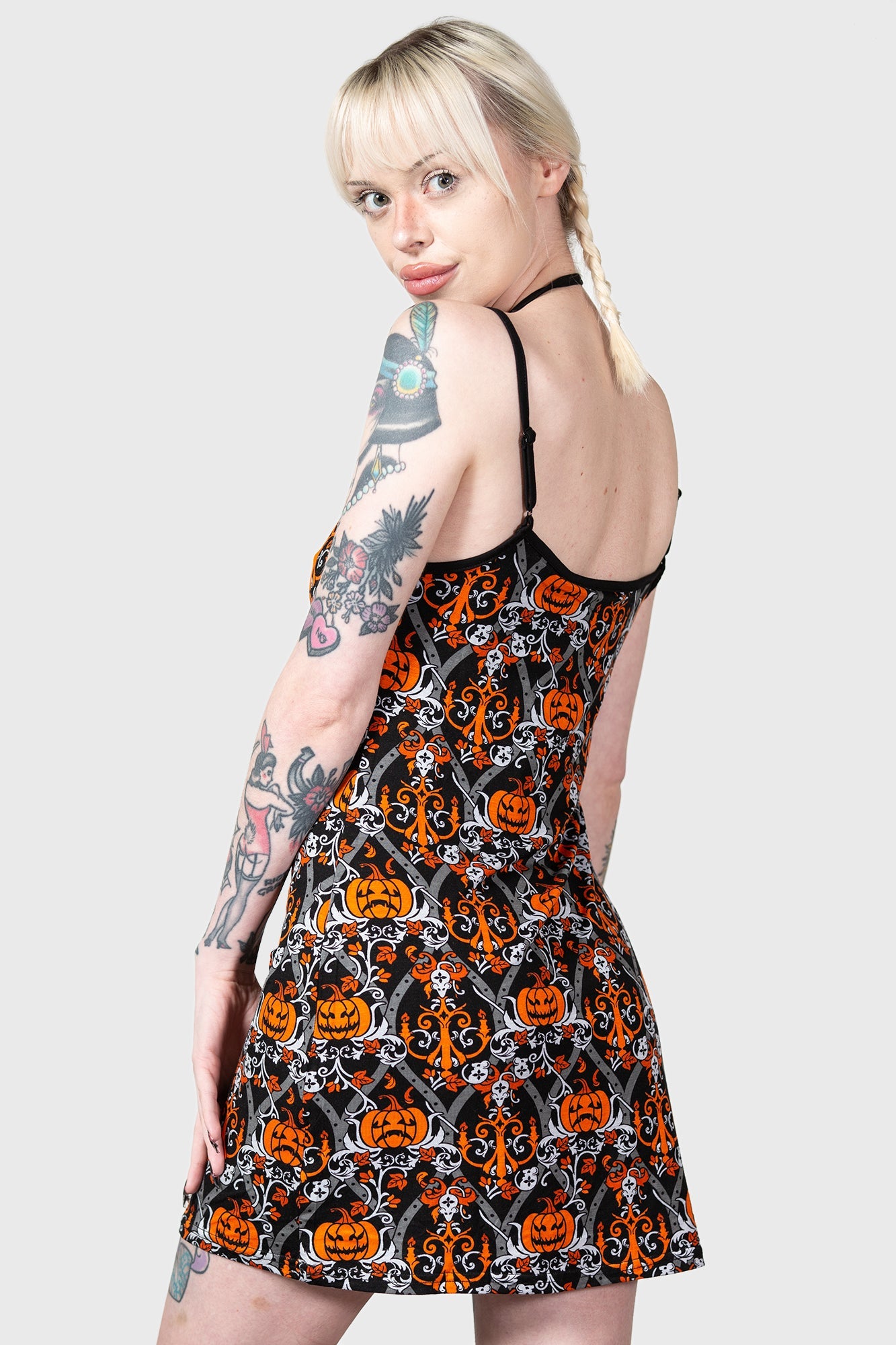 Autumn Slumber Slip Dress Resurrect