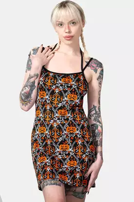 Autumn Slumber Slip Dress