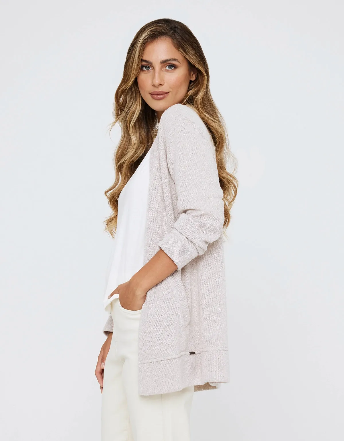 Beige Cardigan - Lardi