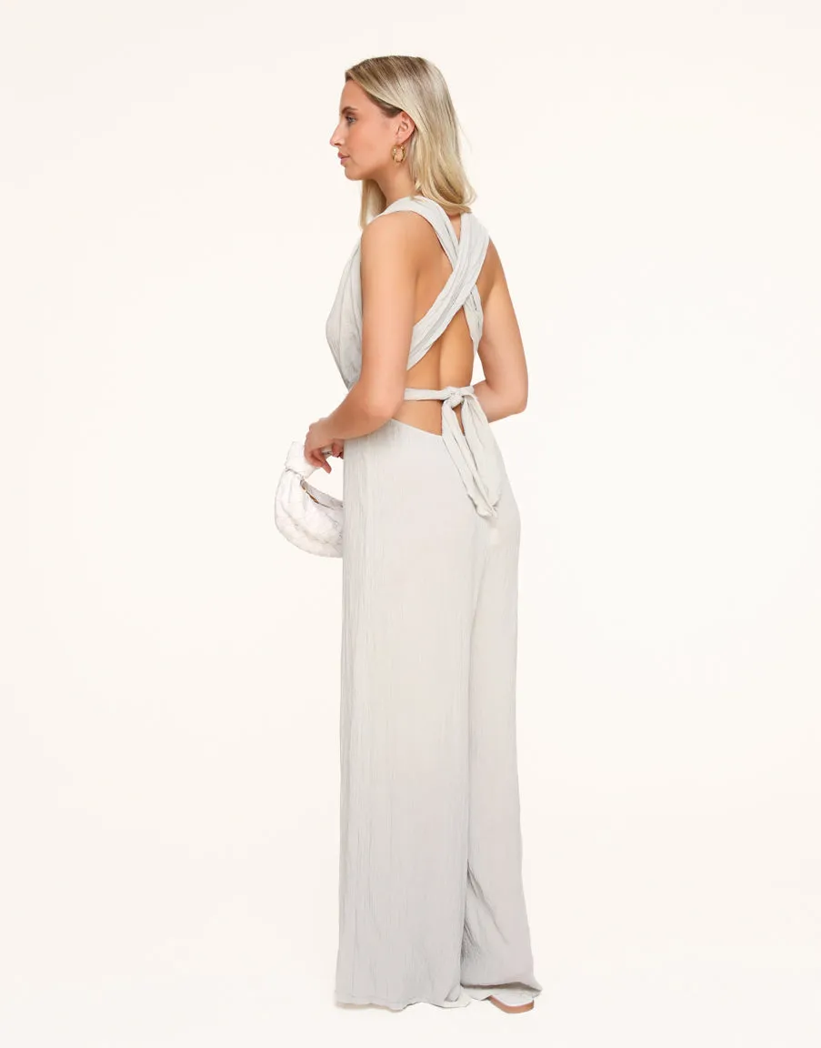 Beige Halter - Jumpsuit