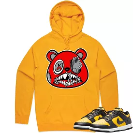 Black University Gold Dunks Hoodie to Match - ANGRY MONEY TALKS BAWS