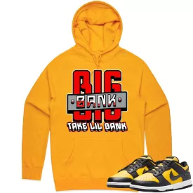 Black University Gold Dunks Hoodie to Match - RED BIG BANK