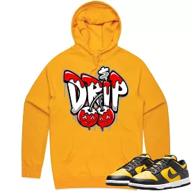 Black University Gold Dunks Hoodie to Match - RED MONEY DRIP