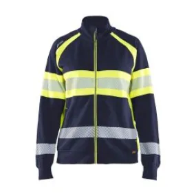 Blåkläder Work Vest High Vis Women 3505 Navy Yellow