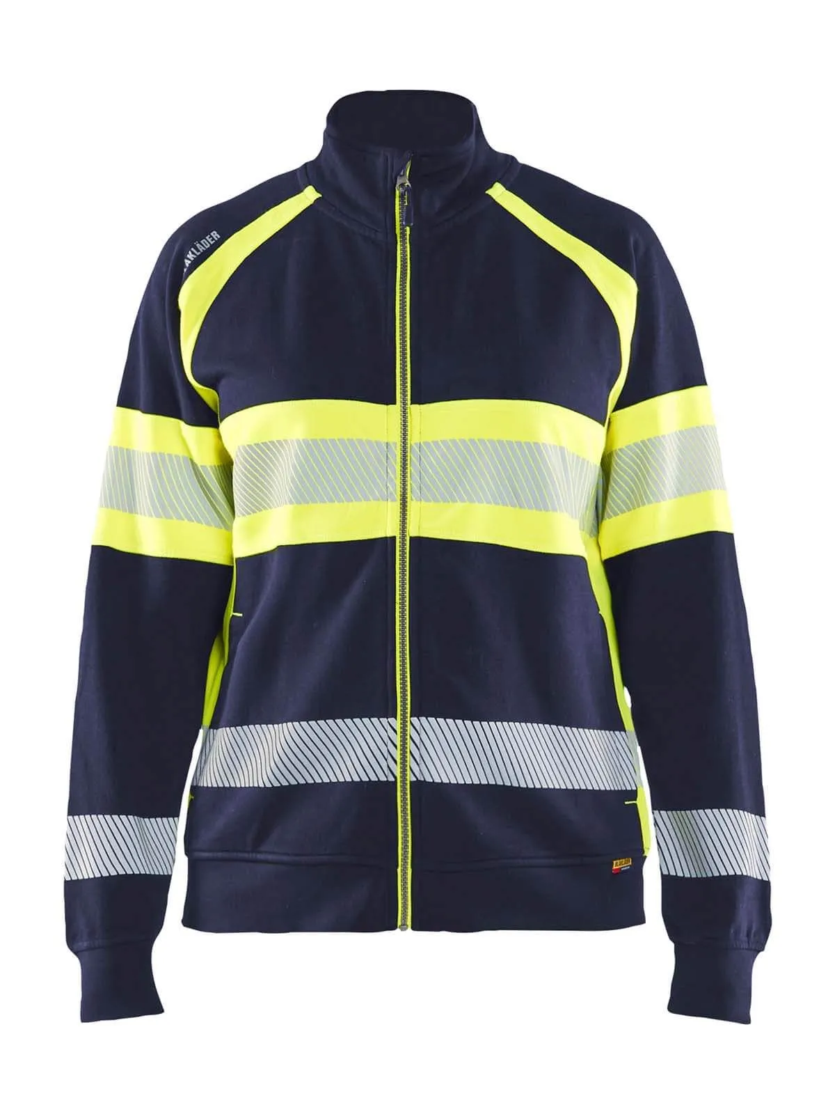 Blåkläder Work Vest High Vis Women 3505 Navy Yellow