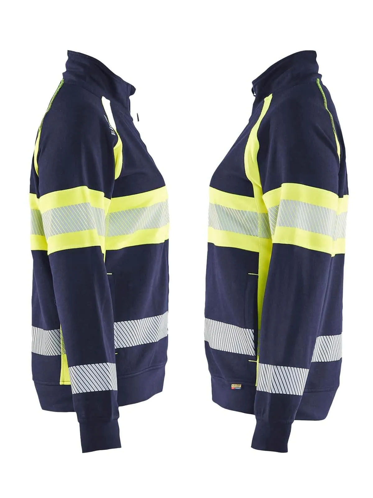 Blåkläder Work Vest High Vis Women 3505 Navy Yellow