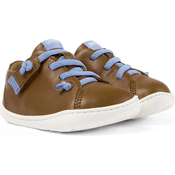 Camper Sneakers Peu Cami First Walker, Medium Brown