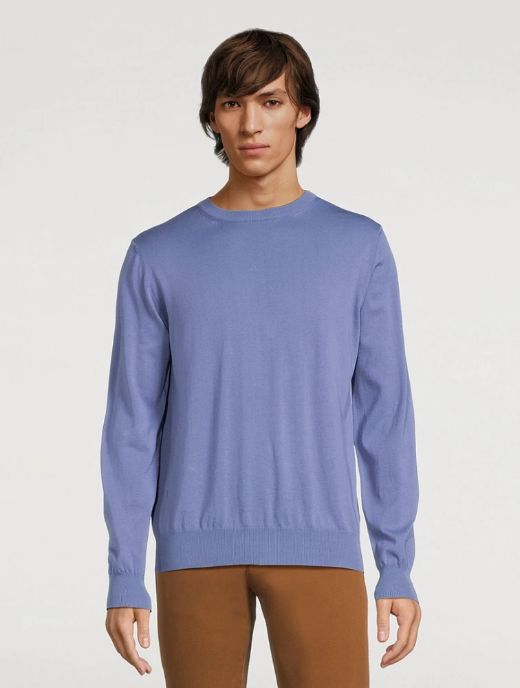 CANALI Crewneck Cotton Sweater