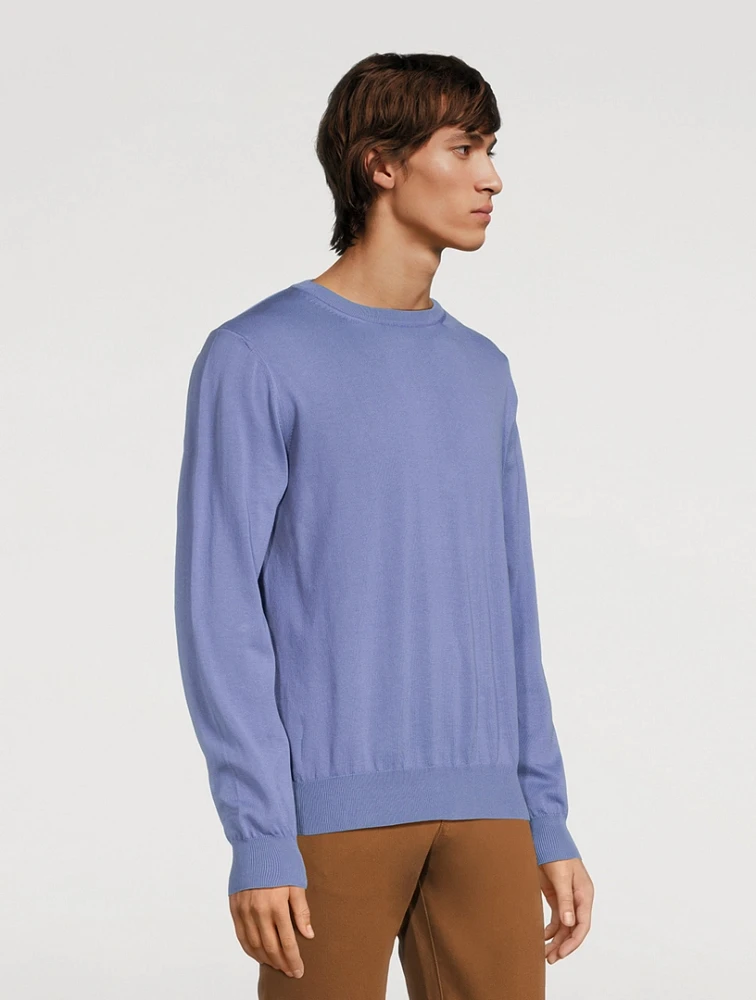 CANALI Crewneck Cotton Sweater