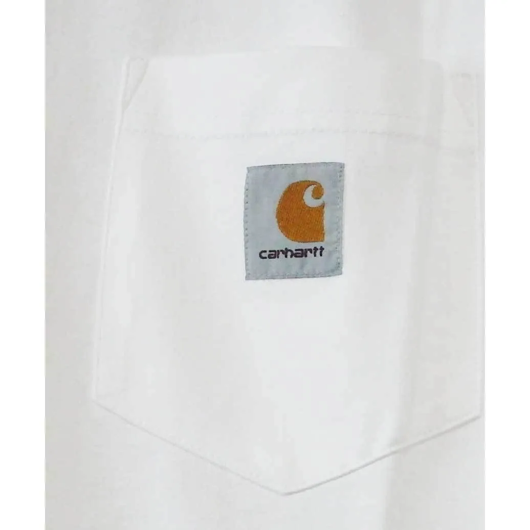 Carhartt  |Crew Neck Plain Cotton Short Sleeves Logo Crew Neck T-Shirts