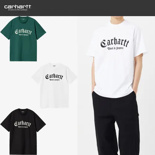 Carhartt  |Unisex Street Style Short Sleeves Logo T-Shirts