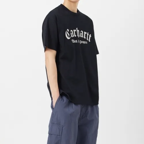 Carhartt  |Unisex Street Style Short Sleeves Logo T-Shirts