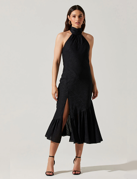 Caspia Dress, Black