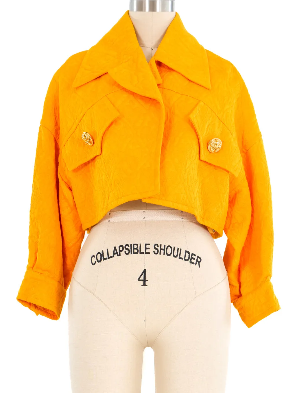 Christian Lacroix Marigold Cropped Jacket