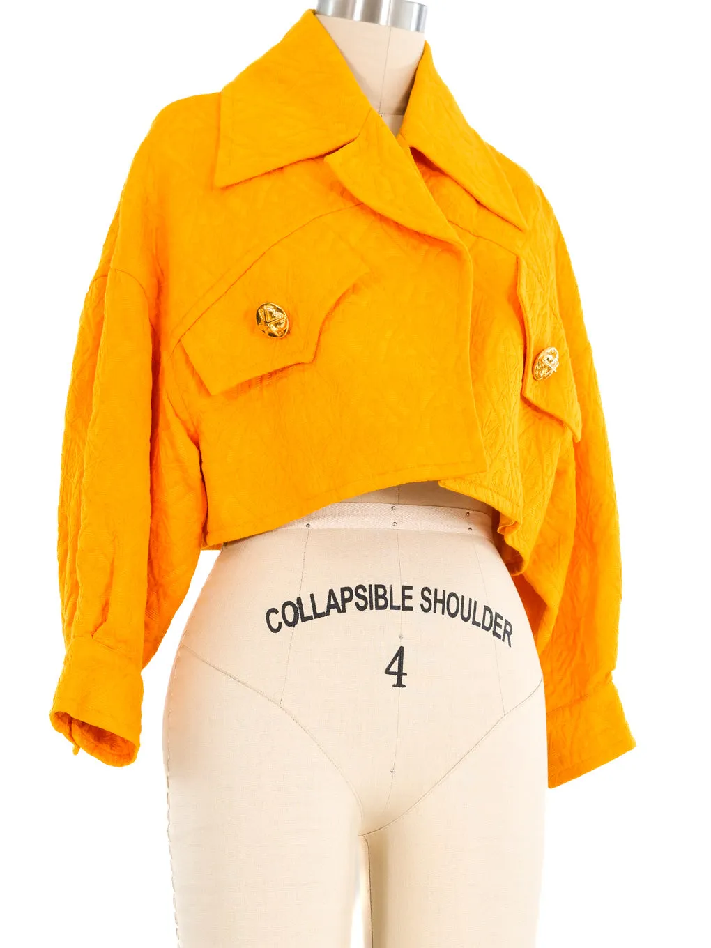 Christian Lacroix Marigold Cropped Jacket