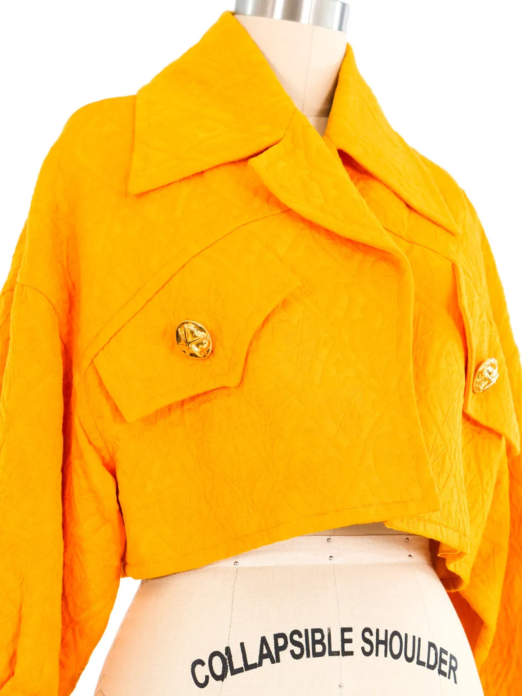 Christian Lacroix Marigold Cropped Jacket