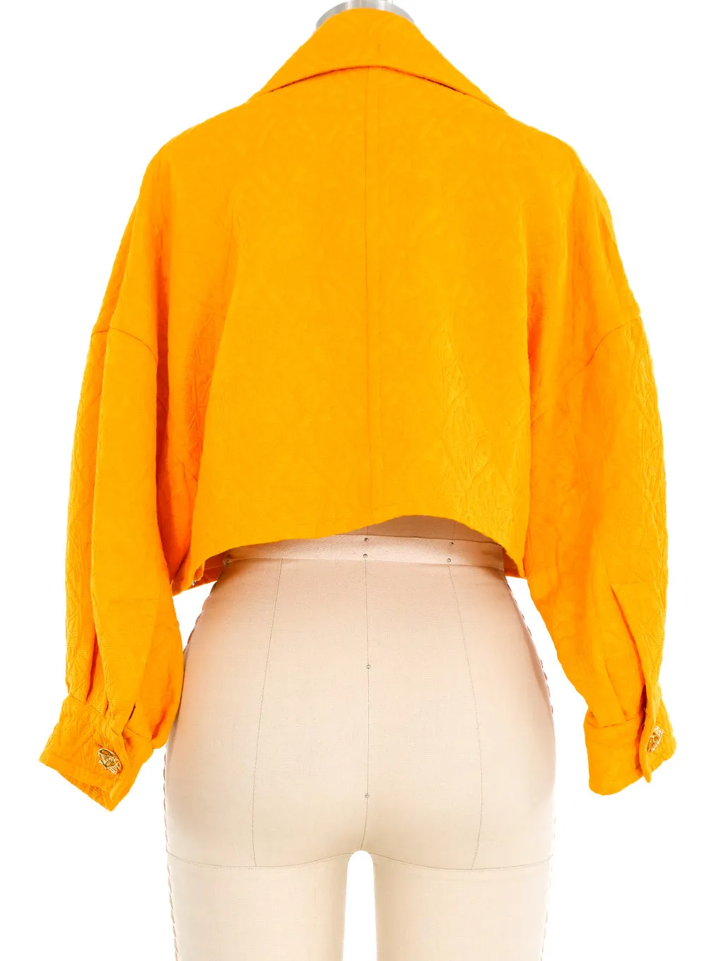 Christian Lacroix Marigold Cropped Jacket