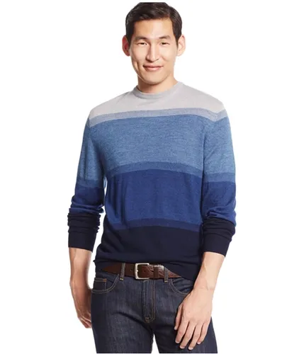 Club Room Mens Merino Wool Colorblock Pullover Sweater