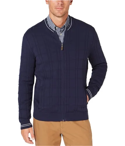 Club Room Mens Zip-Front Cardigan Sweater, TW1