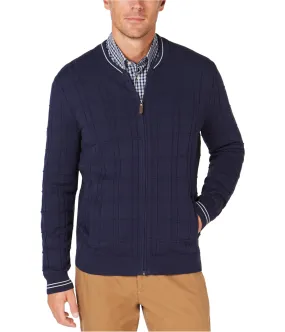 Club Room Mens Zip-Front Cardigan Sweater, TW1