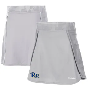 Columbia Pitt Panthers Women's Gray Up Next Skort