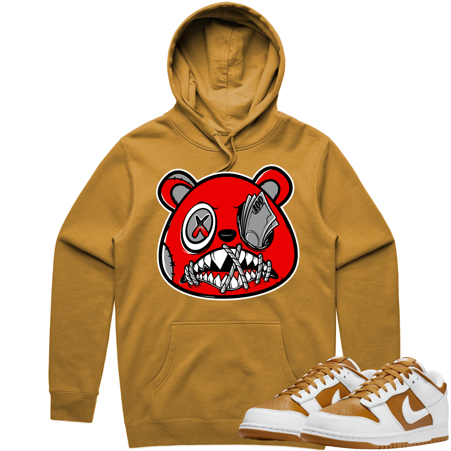 Curry Dunks Hoodie to Match - ANGRY MONEY TALKS BAWS