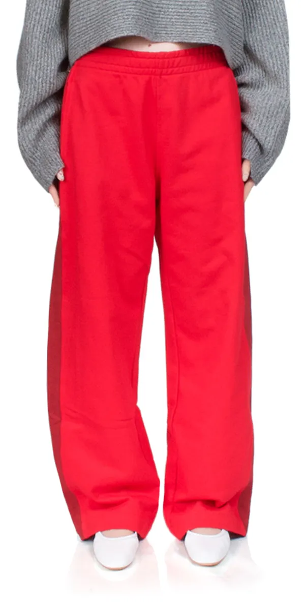 Curved Trackpant - Rouge