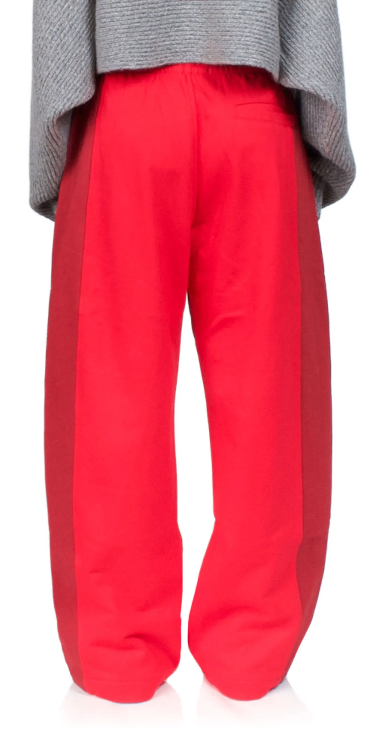 Curved Trackpant - Rouge