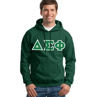 Delta Sigma Phi Hanes 10oz. Hoodie - Hanes F170 - TWILL