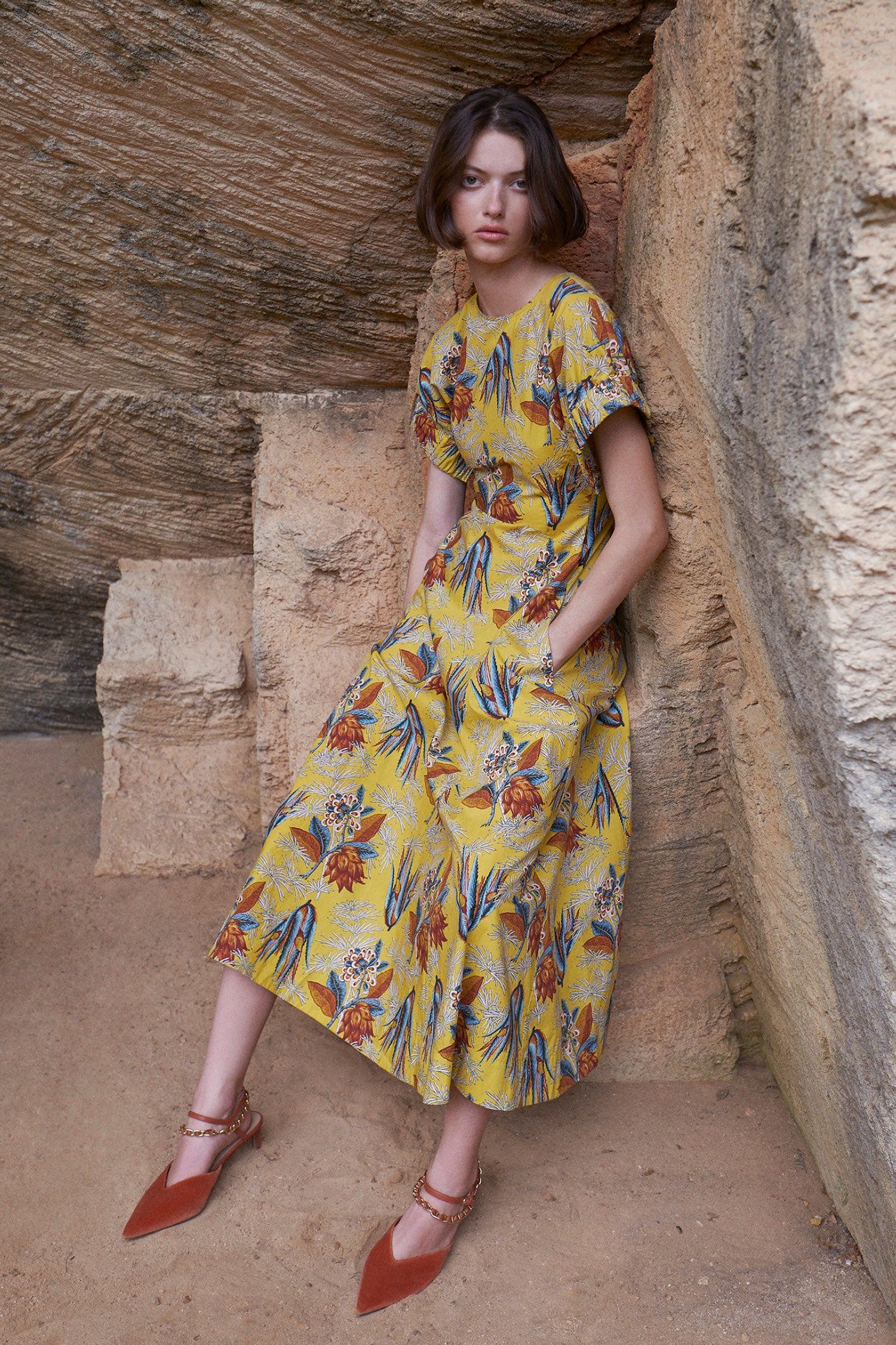 Devon Dress - Marigold