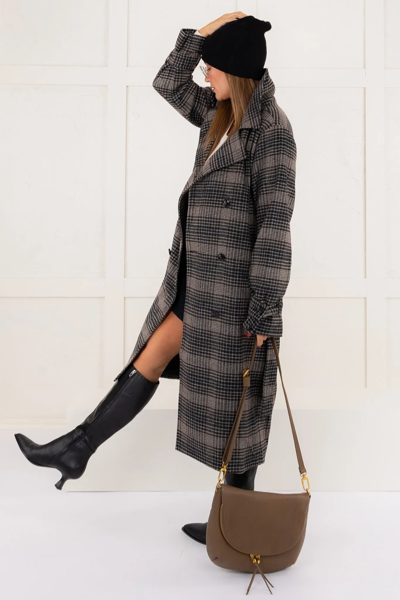 DOORBUSTER - Jackie Plaid Trench Coat | Z Supply