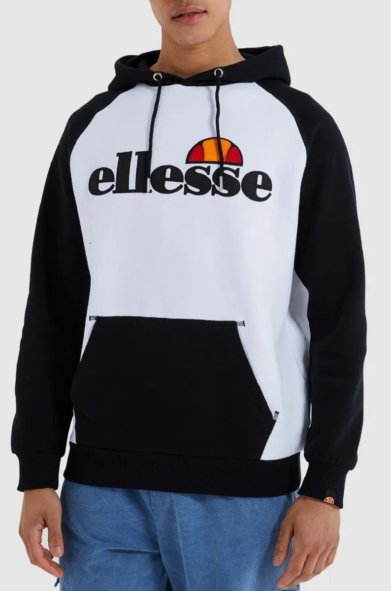 Ellesse Taliamento Overhead Hooded Sweatshirt White/Black