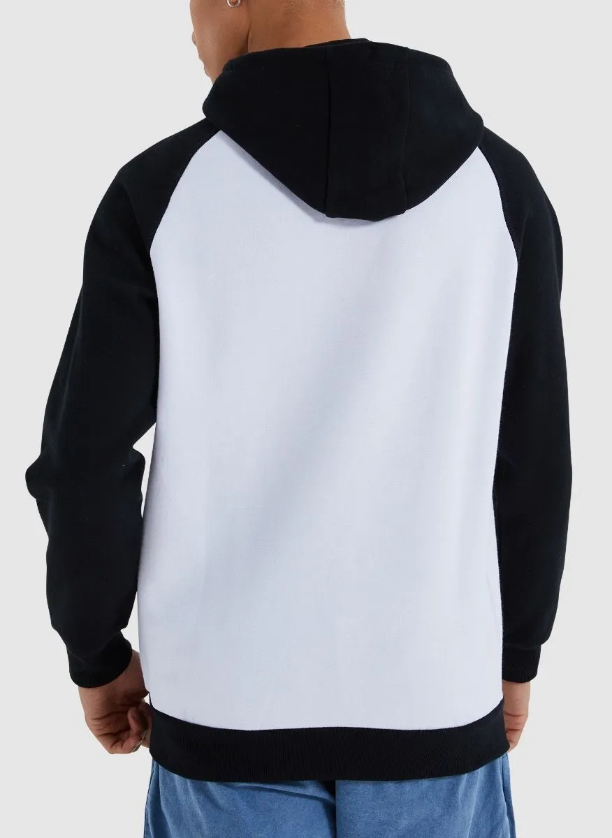 Ellesse Taliamento Overhead Hooded Sweatshirt White/Black