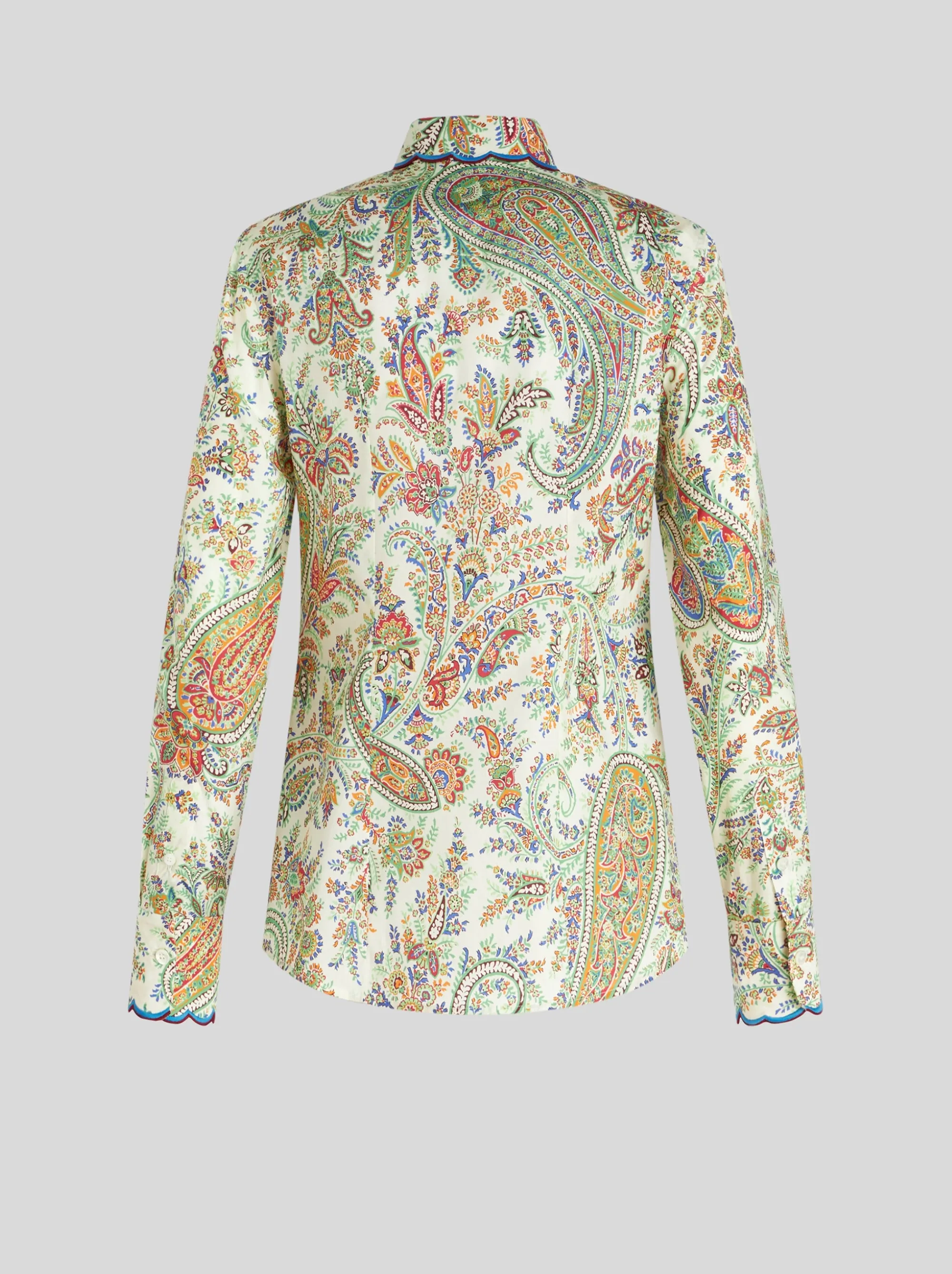 Etro Paisley-Print Cotton Blouse