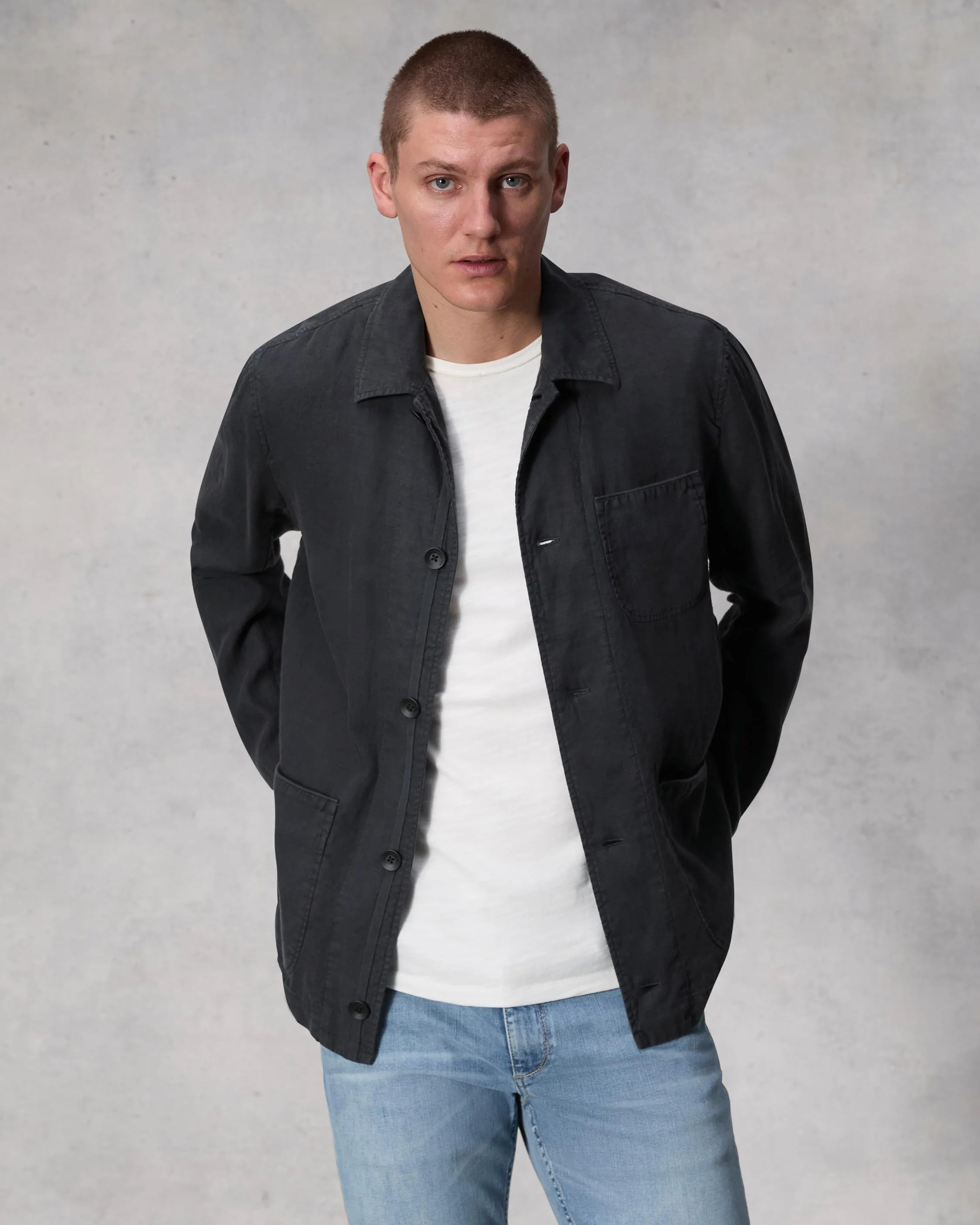 Evan Linen Chore Jacket