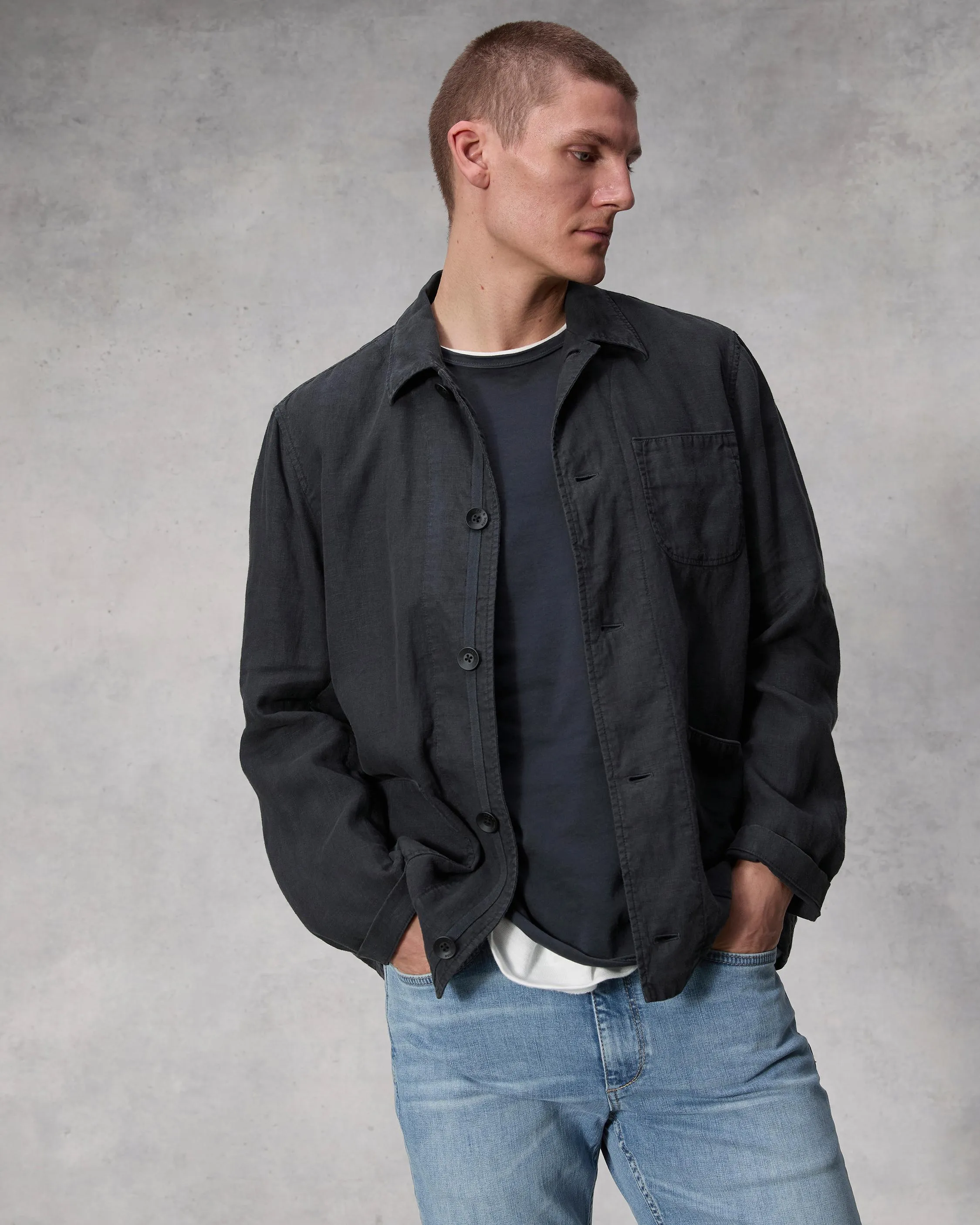 Evan Linen Chore Jacket