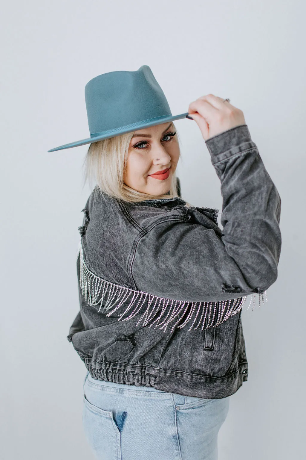 Fringe Benefits Denim Jacket