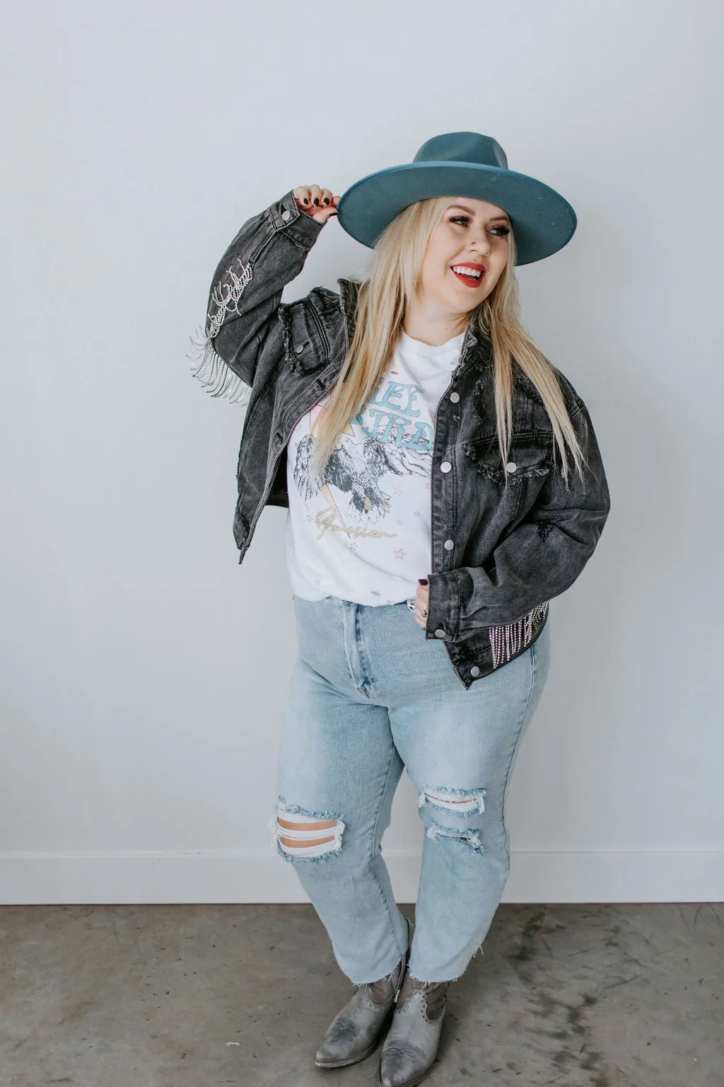 Fringe Benefits Denim Jacket