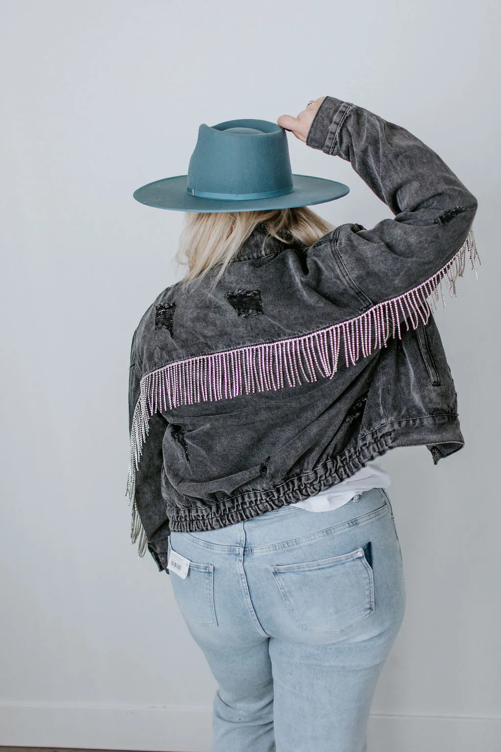 Fringe Benefits Denim Jacket