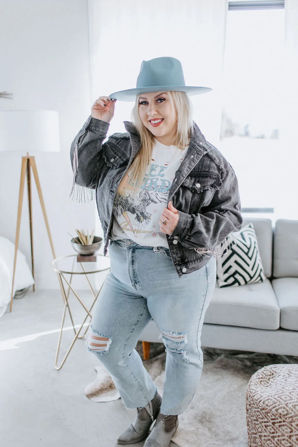 Fringe Benefits Denim Jacket