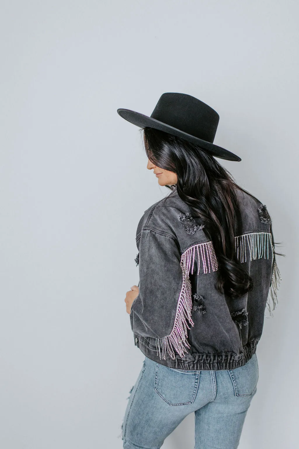 Fringe Benefits Denim Jacket